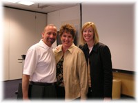 Rich Walker, Laura Madeira, Lesley Merson